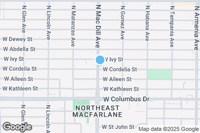 Map image of the property - 3027 W Cordelia St