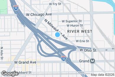 Map image of the property - 650 N Morgan St