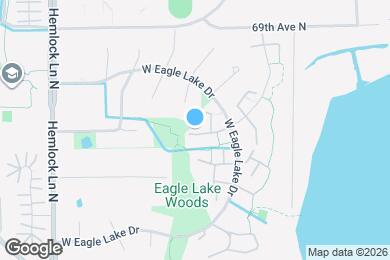 Map image of the property - 351 W Eagle Lake Dr