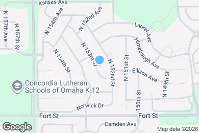 Map image of the property - 5535 N 153rd St