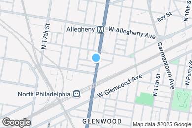Map image of the property - 3018 N Broad St