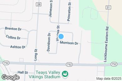 Map image of the property - 550 Morrison Dr