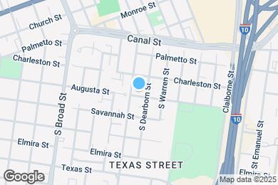 Map image of the property - 654 Augusta St