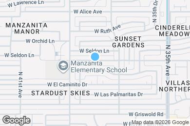 Map image of the property - 3749 W Butler Dr