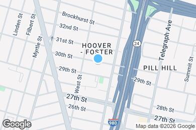 Map image of the property - 699 30th St