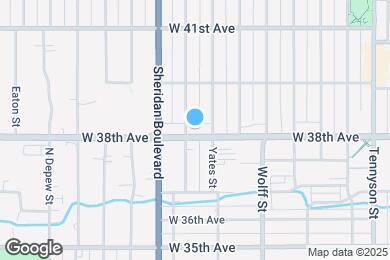 Map image of the property - 3816 Zenobia St