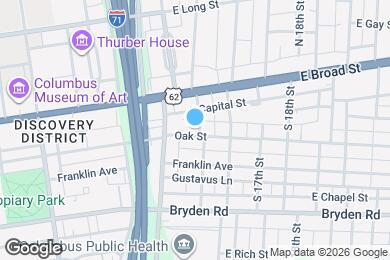 Map image of the property - 754 Oak St