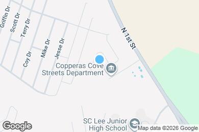 Map image of the property - 1316 Concord Dr