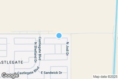 Map image of the property - 4883 E Meadow Lark Way