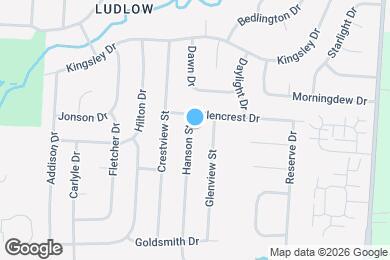 Map image of the property - 1224 Hanson St