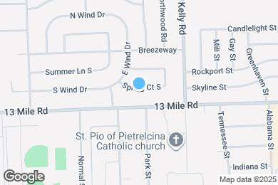 Map image of the property - 18270 Spring Ct S