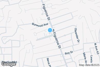 Map image of the property - 6079 La Prada St