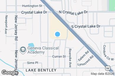 Map image of the property - 1715 Staunton Ave