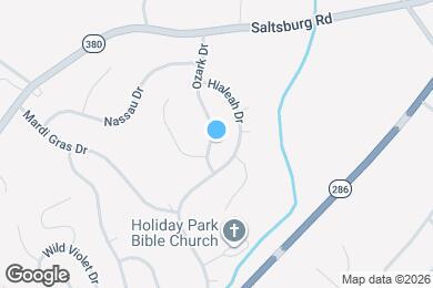 Map image of the property - 5014 Ozark Dr