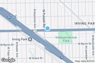 Map image of the property - 3947 W Irving Park Rd