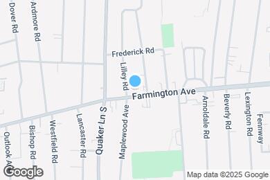 Map image of the property - 786 Farmington Ave