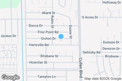 Map image of the property - 4322 Groton Dr