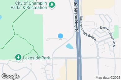 Map image of the property - Champlin Drive & Elmcreek