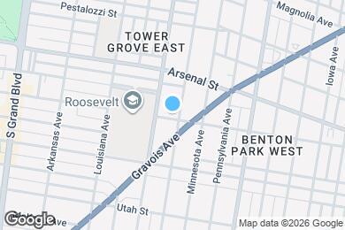 Map image of the property - 3153 Michigan Ave