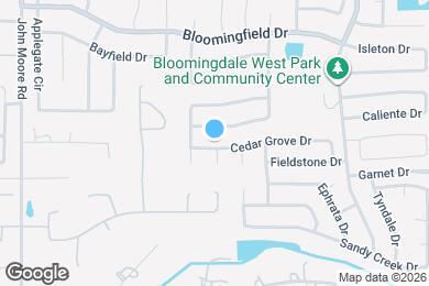 Map image of the property - 508 Cedar Grove Dr