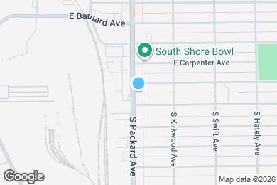 Map image of the property - 4960 S Packard Ave