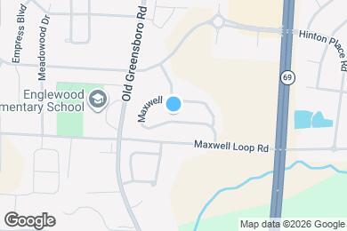 Map image of the property - 1451 Maxwell Cir