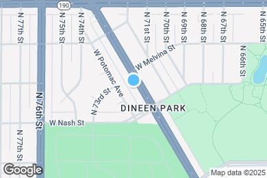 Map image of the property - 7147 W Appleton Ave