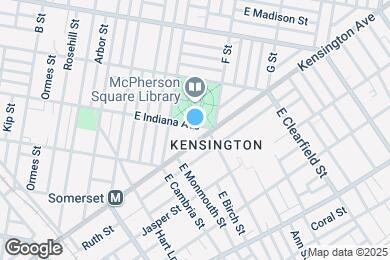 Map image of the property - 642 E Indiana Ave