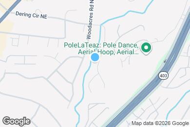 Map image of the property - 2261 Capehart Cir NE