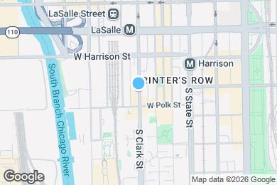 Map image of the property - 750 S Clark St