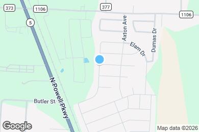 Map image of the property - 3149 Bowen St