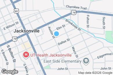 Map image of the property - 603 Nacogdoches St
