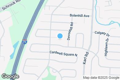 Map image of the property - 1387 Bosworth Ct