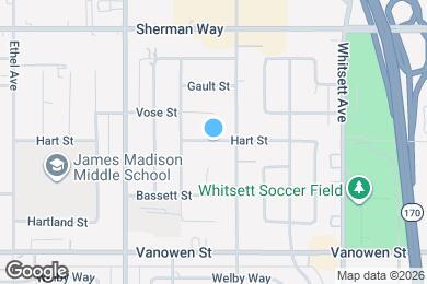 Map image of the property - 12722 Hart St