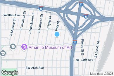 Map image of the property - 2115 S Polk St