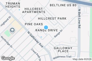 Map image of the property - 1400 Range Dr