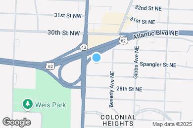 Map image of the property - 122 Spangler Rd NE