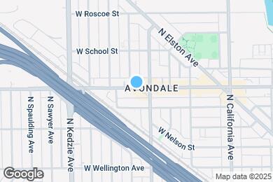 Map image of the property - 3021 W Belmont Ave