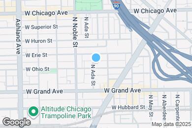 Map image of the property - 1324 W Ohio St