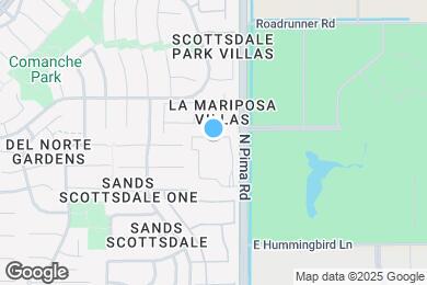 Map image of the property - 7350 N Pima Rd