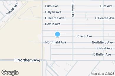 Map image of the property - 3560 E John L Ave