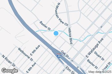 Map image of the property - 411 E 8th Ave