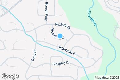 Map image of the property - 6683 Wolf River Dr