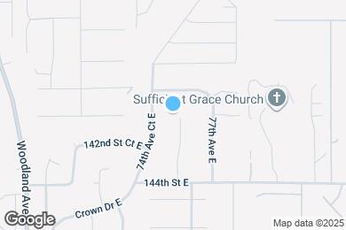 Map image of the property - 14104 76th Ave E