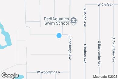 Map image of the property - 6656 W Hilger Ct