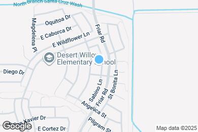 Map image of the property - 2157 Sabino Ln