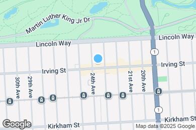 Map image of the property - 2230 Irving St