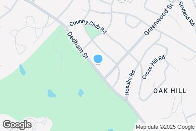 Map image of the property - 580 Dedham St