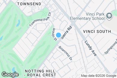 Map image of the property - 1302 Araujo St