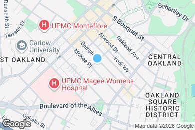 Map image of the property - Oakland Properties